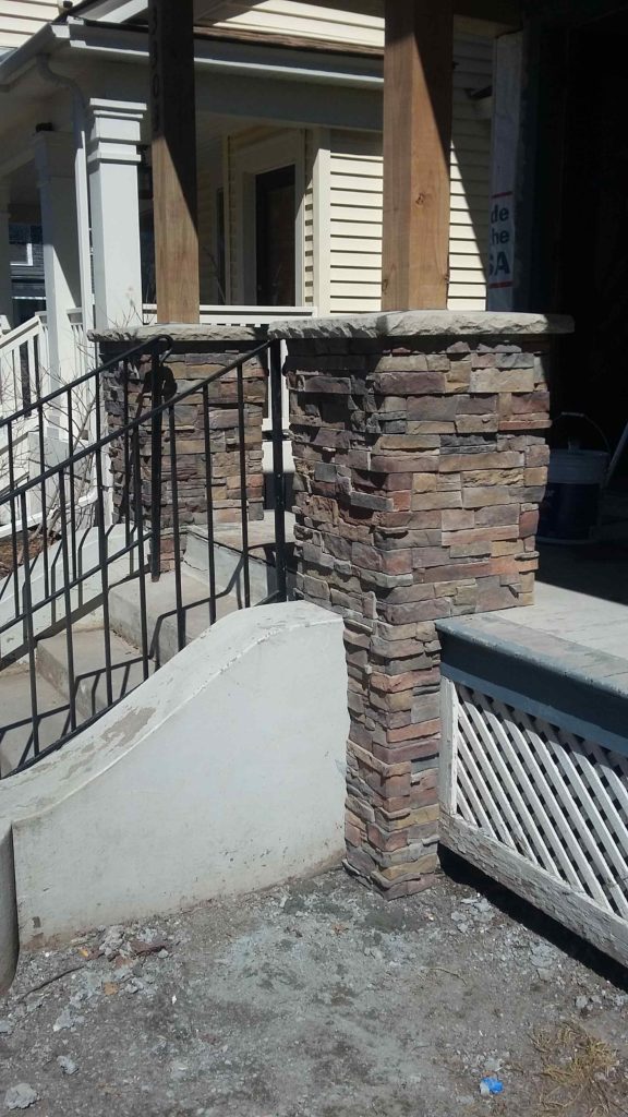 Exterior rock veneer for classic designs in Anoka