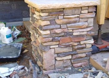 Stone veneer contractors near me in Hugo