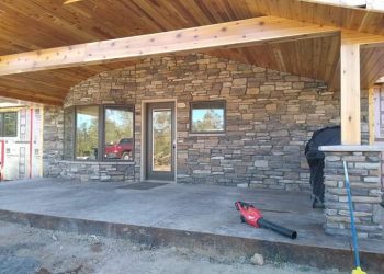 Faux stone for house exterior in Albert Lea