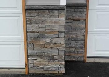 Manufactured stone veneer for versatile designs in Oakdale