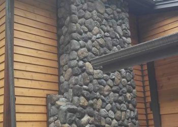 Stone veneer siding for homes in Maple Grove